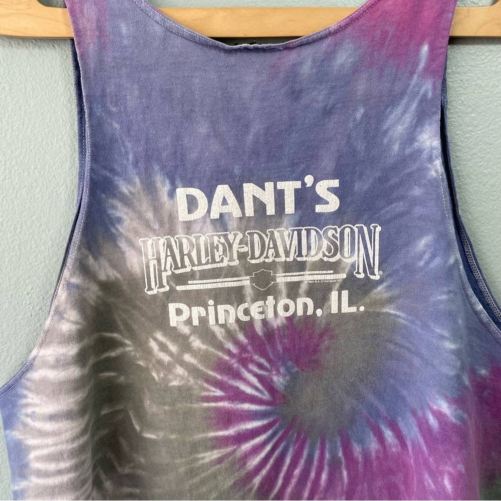 Harley-Davidson | Dant’s Princeton, IL Tie-Dye Muscle Tank Top - Picture 4 of 5